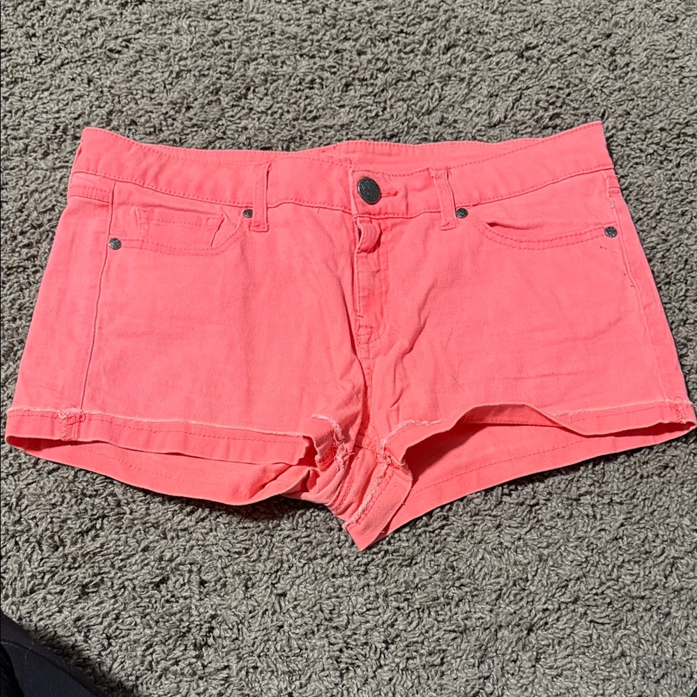 Reign Coral Jean Shorts for Women